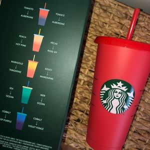 NEW 2020 STARBUCKS color changing cups RED CUP